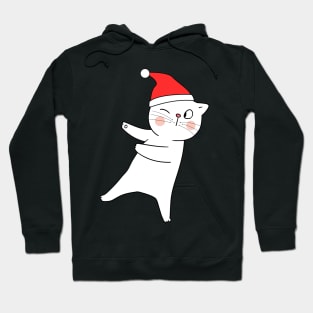 Dabbing Christmas cat Hoodie